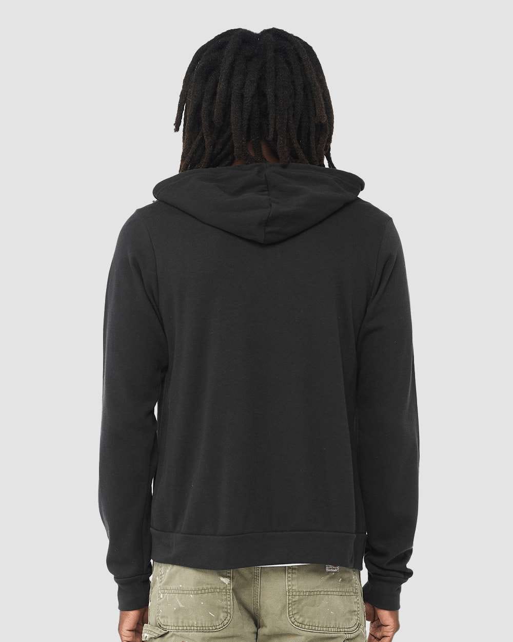 BELLA + CANVAS Fleece - Premium - Hood BELLA + CANVAS 3739 Unisex Sponge Fleece Full-Zip Hoodie Sweatshirt