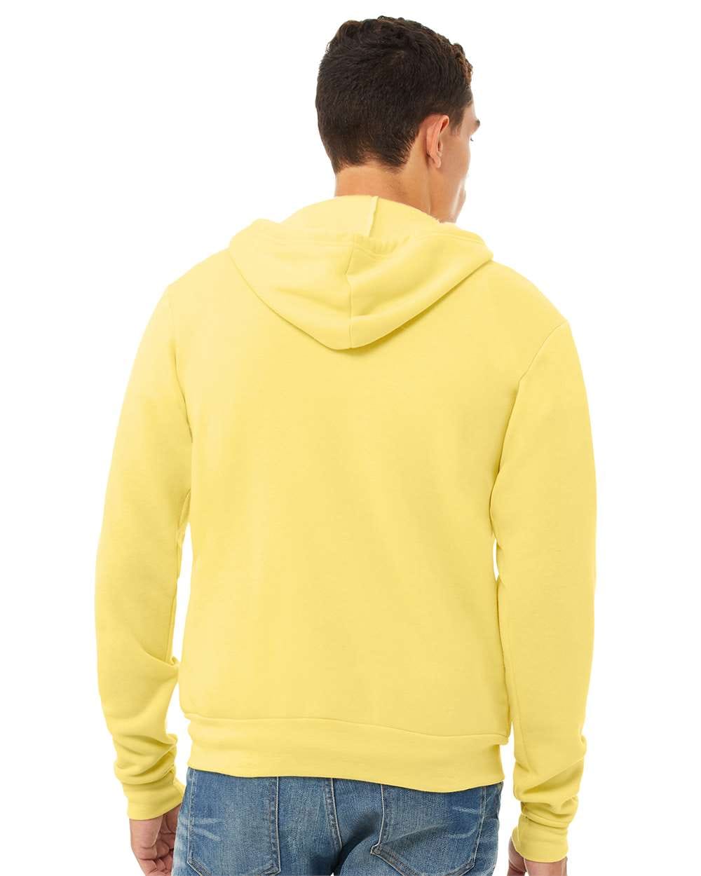 BELLA + CANVAS Fleece - Premium - Hood BELLA + CANVAS 3739 Unisex Sponge Fleece Full-Zip Hoodie Sweatshirt