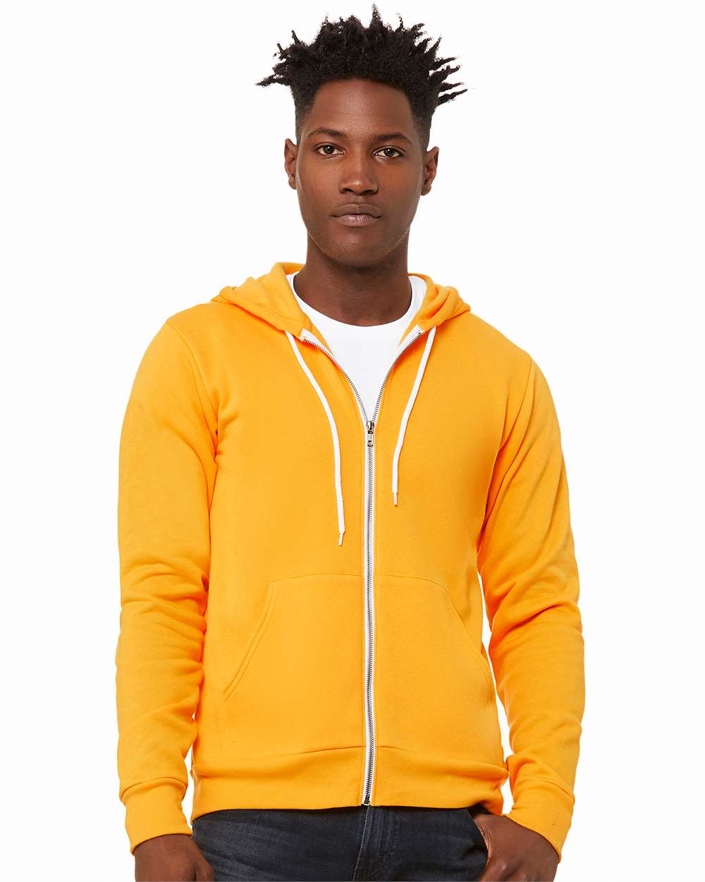Bella Canvas Hoodie Bella+Canvas 3739 Unisex Sponge Fleece Full-Zip Hoodie Sweatshirt