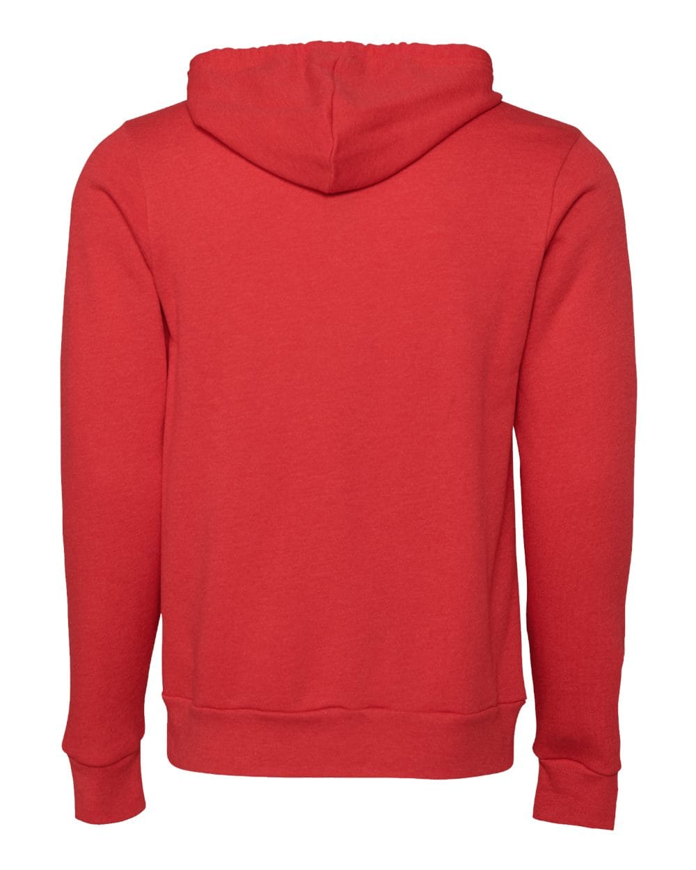 BELLA + CANVAS Fleece - Premium - Hood XS / Red BELLA + CANVAS 3739 Unisex Sponge Fleece Full-Zip Hoodie Sweatshirt