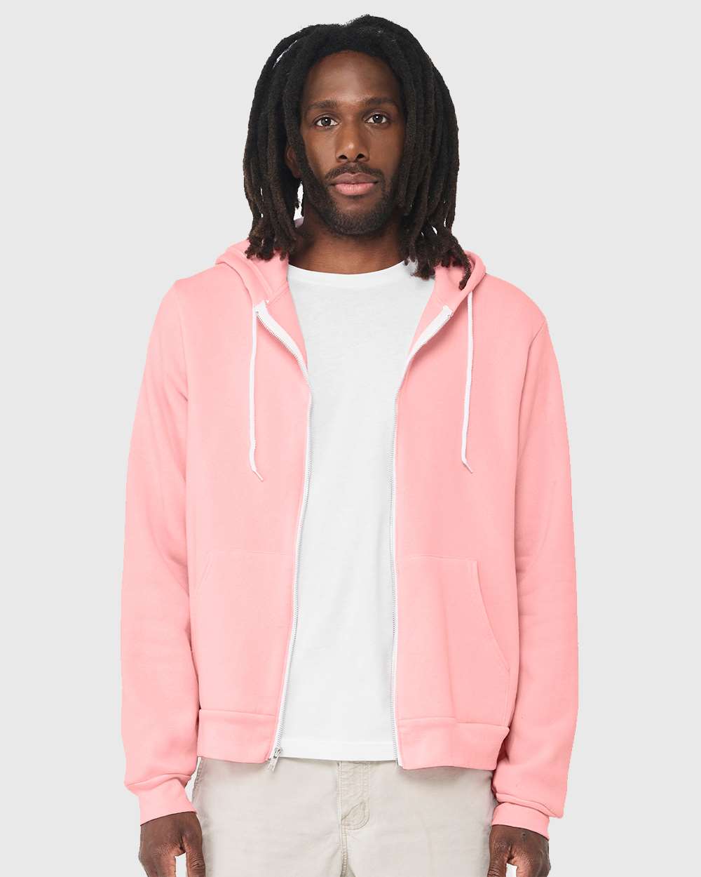 Bella Canvas Hoodie Bella+Canvas 3739 Unisex Sponge Fleece Full-Zip Hoodie Sweatshirt