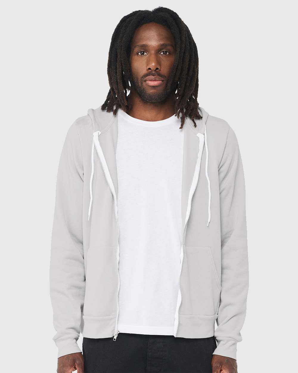 BELLA + CANVAS Fleece - Premium - Hood BELLA + CANVAS 3739 Unisex Sponge Fleece Full-Zip Hoodie Sweatshirt