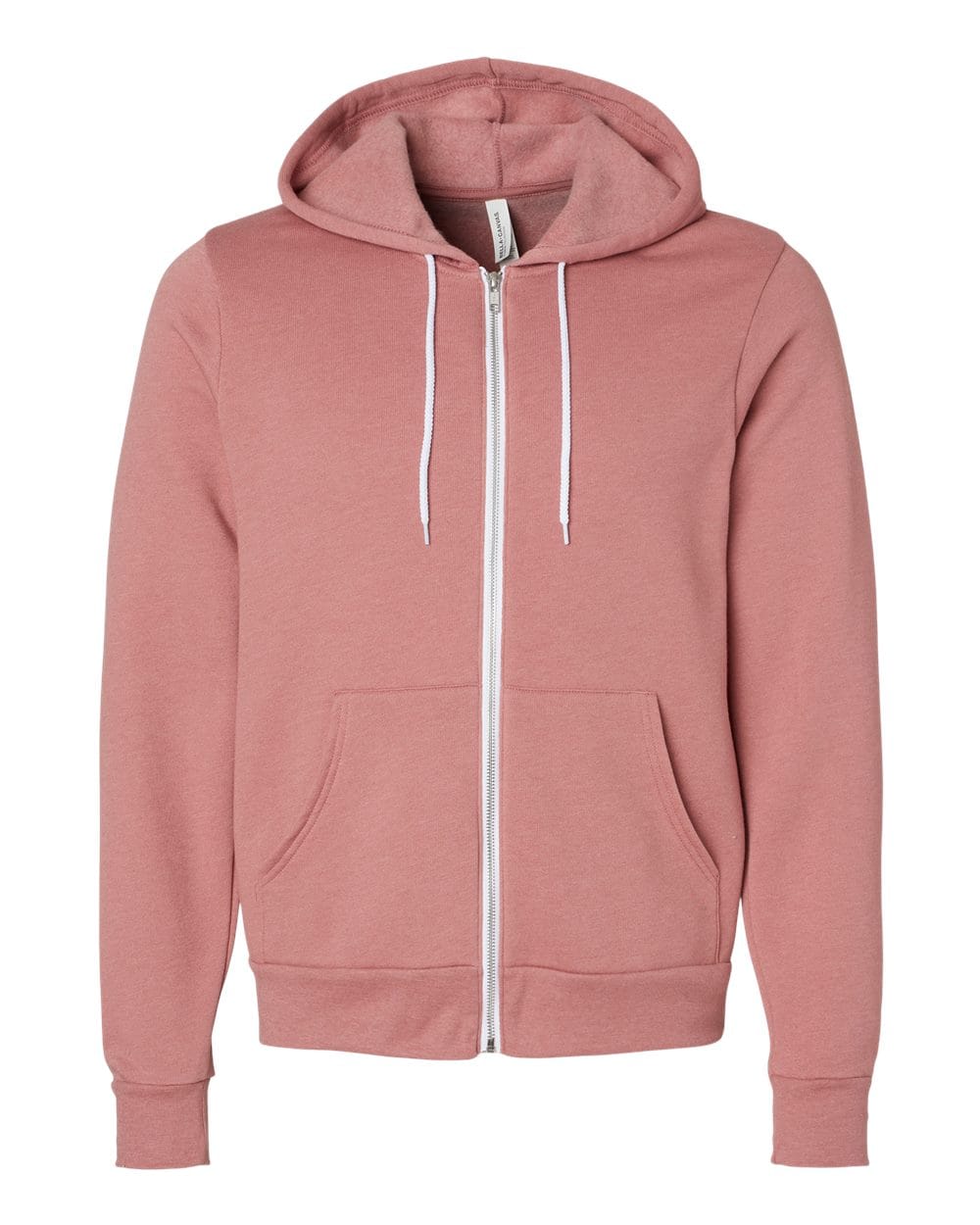 BELLA + CANVAS Fleece - Premium - Hood BELLA + CANVAS 3739 Unisex Sponge Fleece Full-Zip Hoodie Sweatshirt