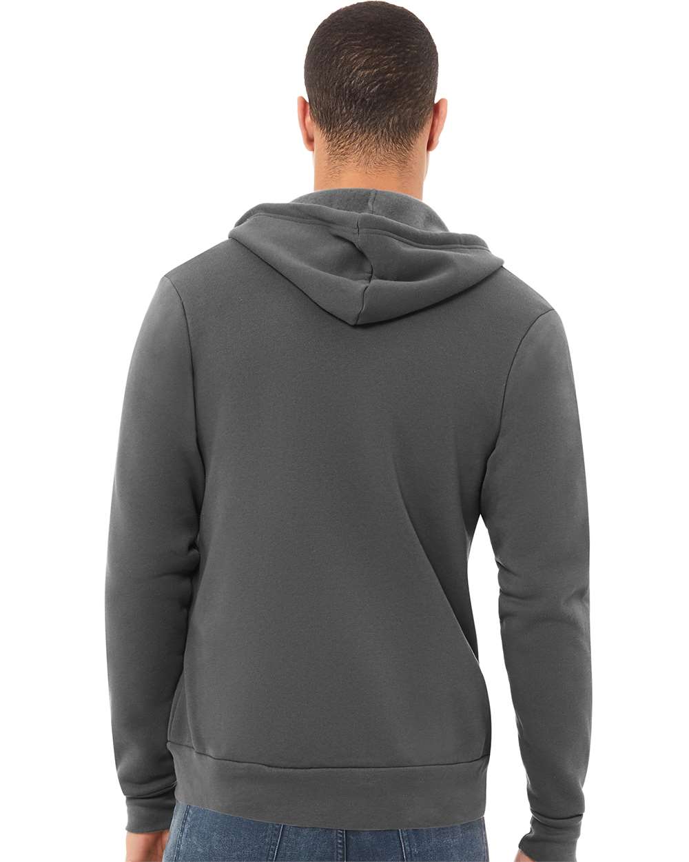 BELLA + CANVAS Fleece - Premium - Hood BELLA + CANVAS 3739 Unisex Sponge Fleece Full-Zip Hoodie Sweatshirt