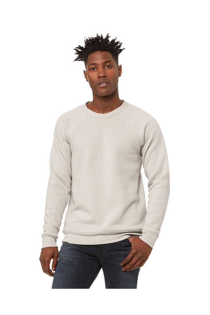 Bella+Canvas 3901 Unisex Sponge Fleece Crewneck Sweatshirt in 