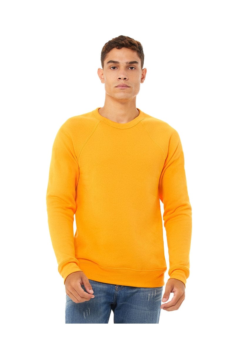 Bella+Canvas 3901 Unisex Sponge Fleece Crewneck Sweatshirt in 