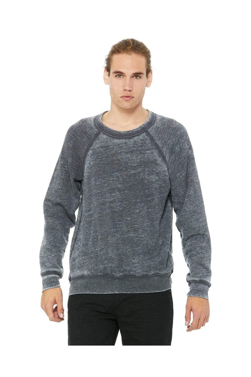 Bella+Canvas 3901 Unisex Sponge Fleece Crewneck Sweatshirt in 