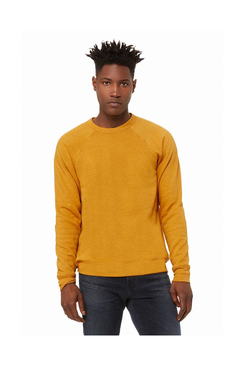 Bella+Canvas 3901 Unisex Sponge Fleece Crewneck Sweatshirt in 