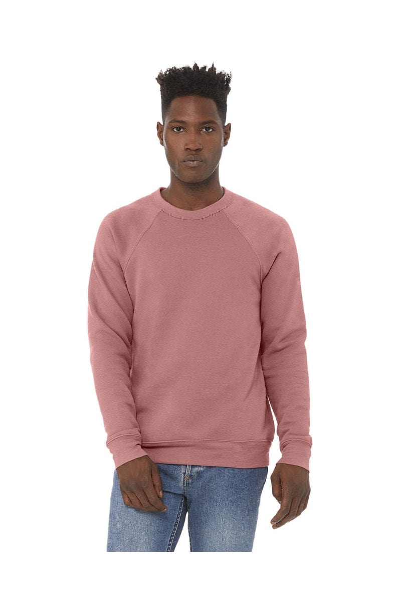 Bella+Canvas 3901 Unisex Sponge Fleece Crewneck Sweatshirt in 