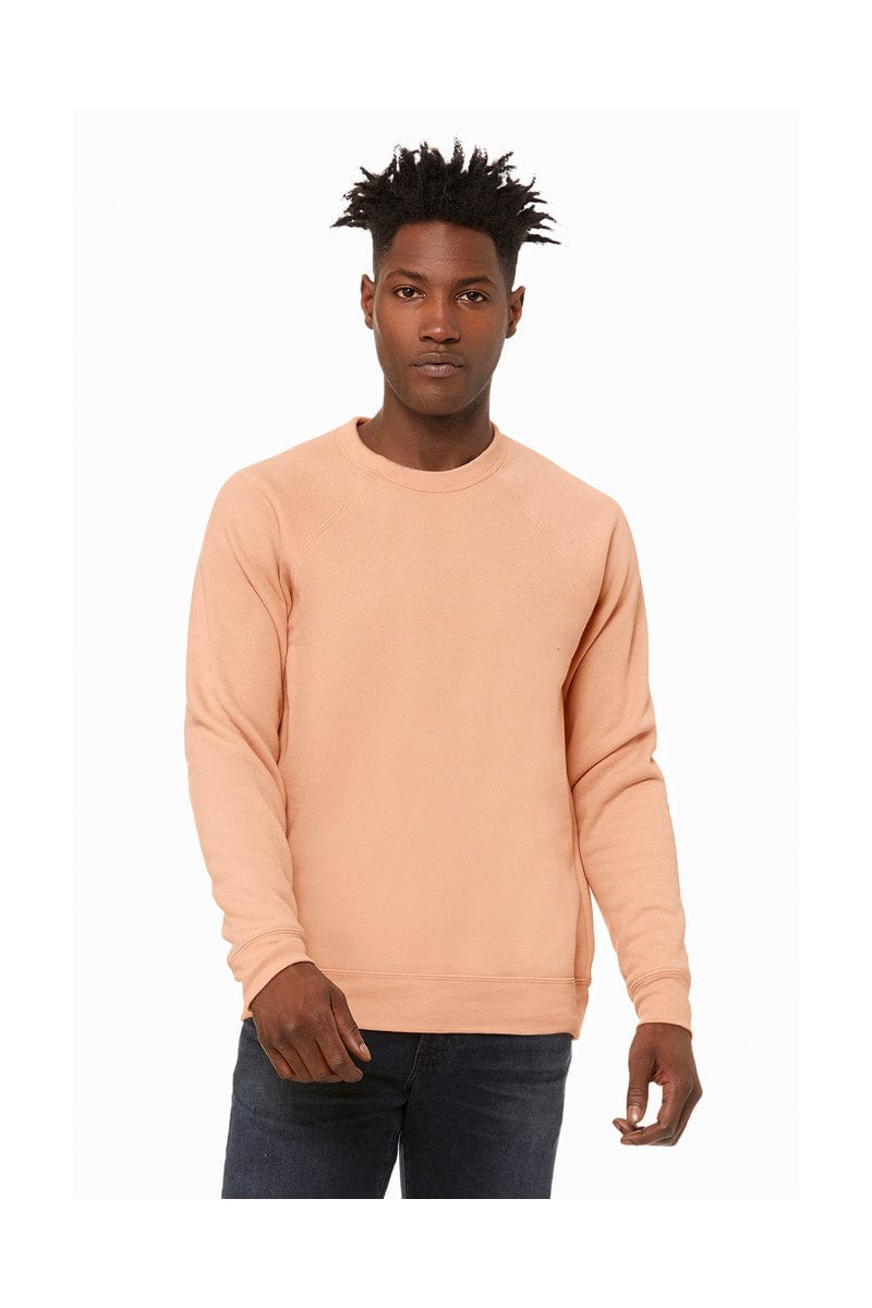 Bella+Canvas 3901 Unisex Sponge Fleece Crewneck Sweatshirt in 