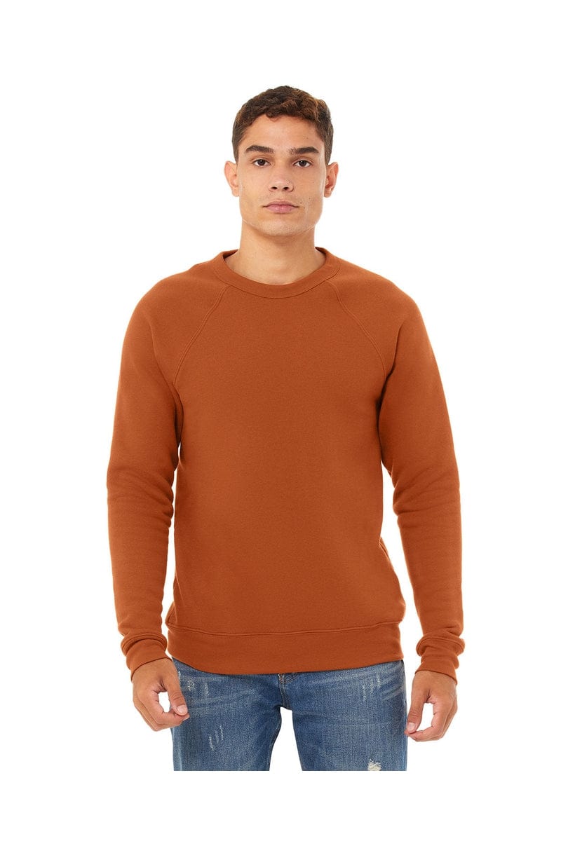 Bella+Canvas 3901 Unisex Sponge Fleece Crewneck Sweatshirt in 