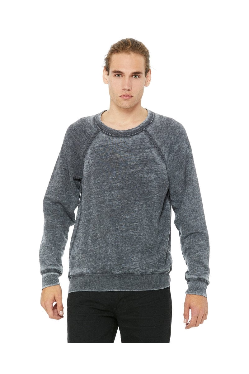 Bella+Canvas 3901 Unisex Sponge Fleece Crewneck Sweatshirt in 