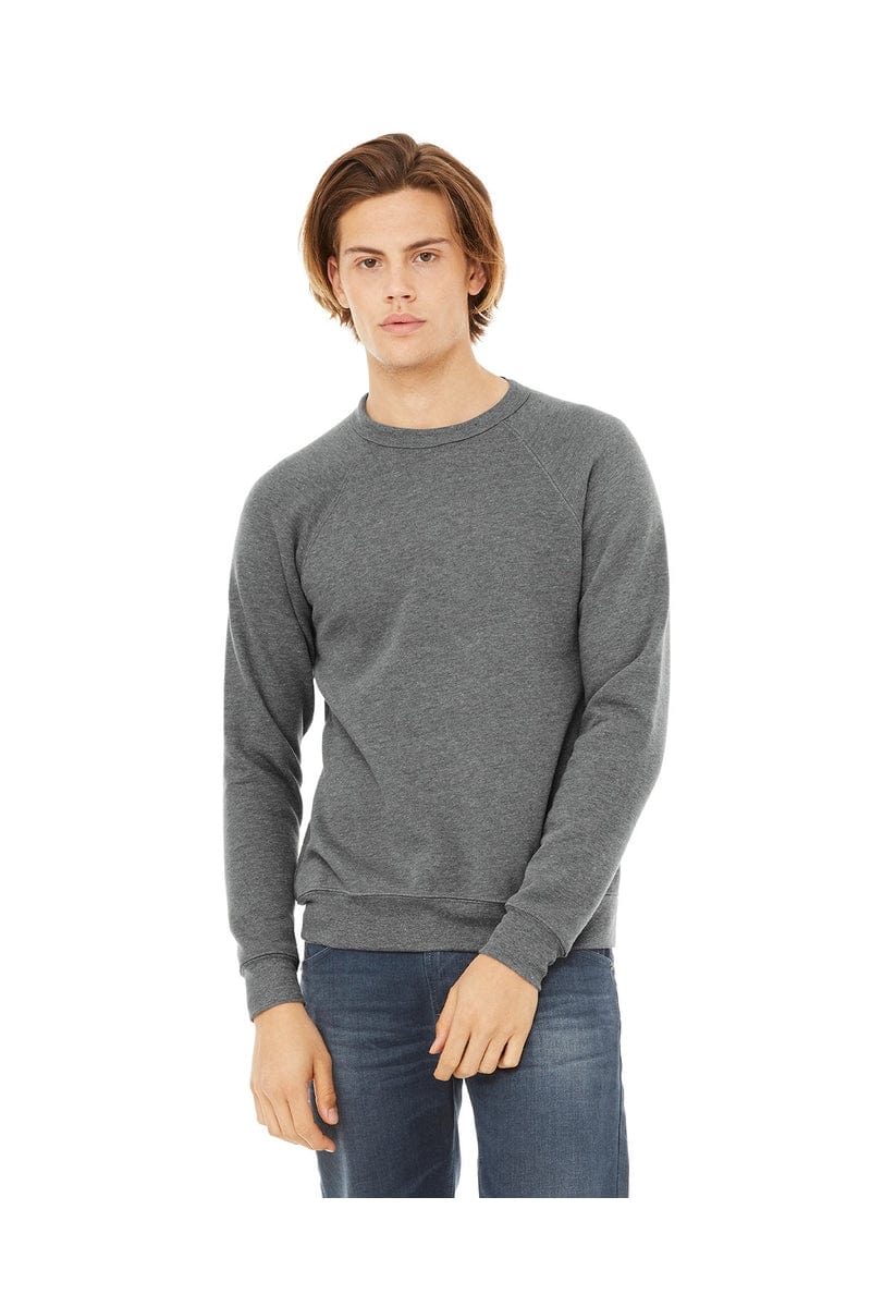 Bella+Canvas 3901 Unisex Sponge Fleece Crewneck Sweatshirt in 