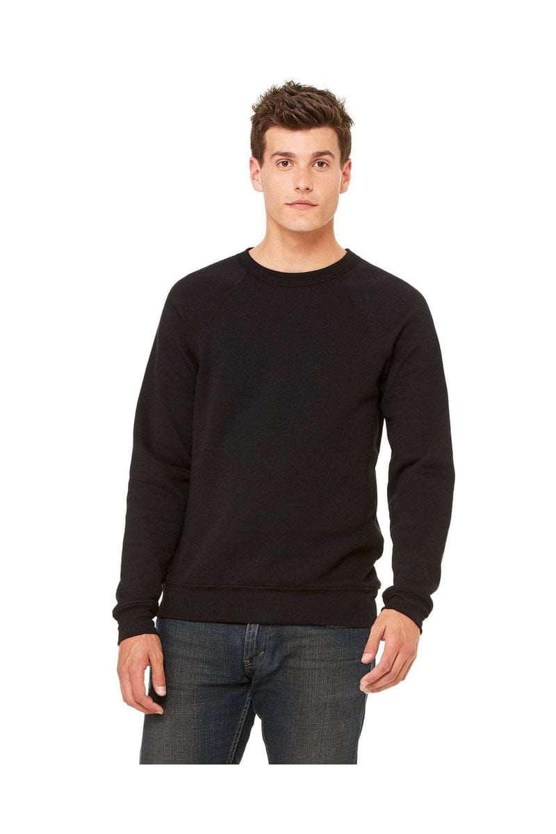 Bella+Canvas 3901: Unisex Sponge Fleece Raglan Sweatshirt in 