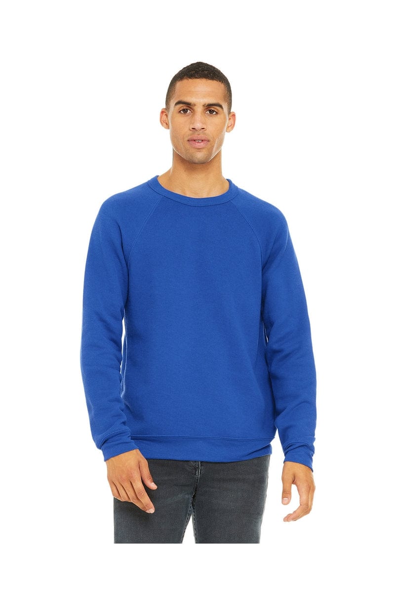Bella+Canvas 3901: Unisex Sponge Fleece Raglan Sweatshirt in 