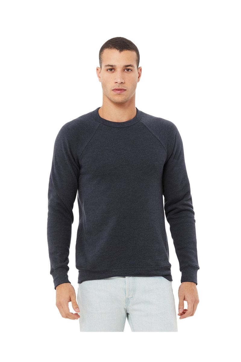Bella+Canvas 3901: Unisex Sponge Fleece Raglan Sweatshirt in 