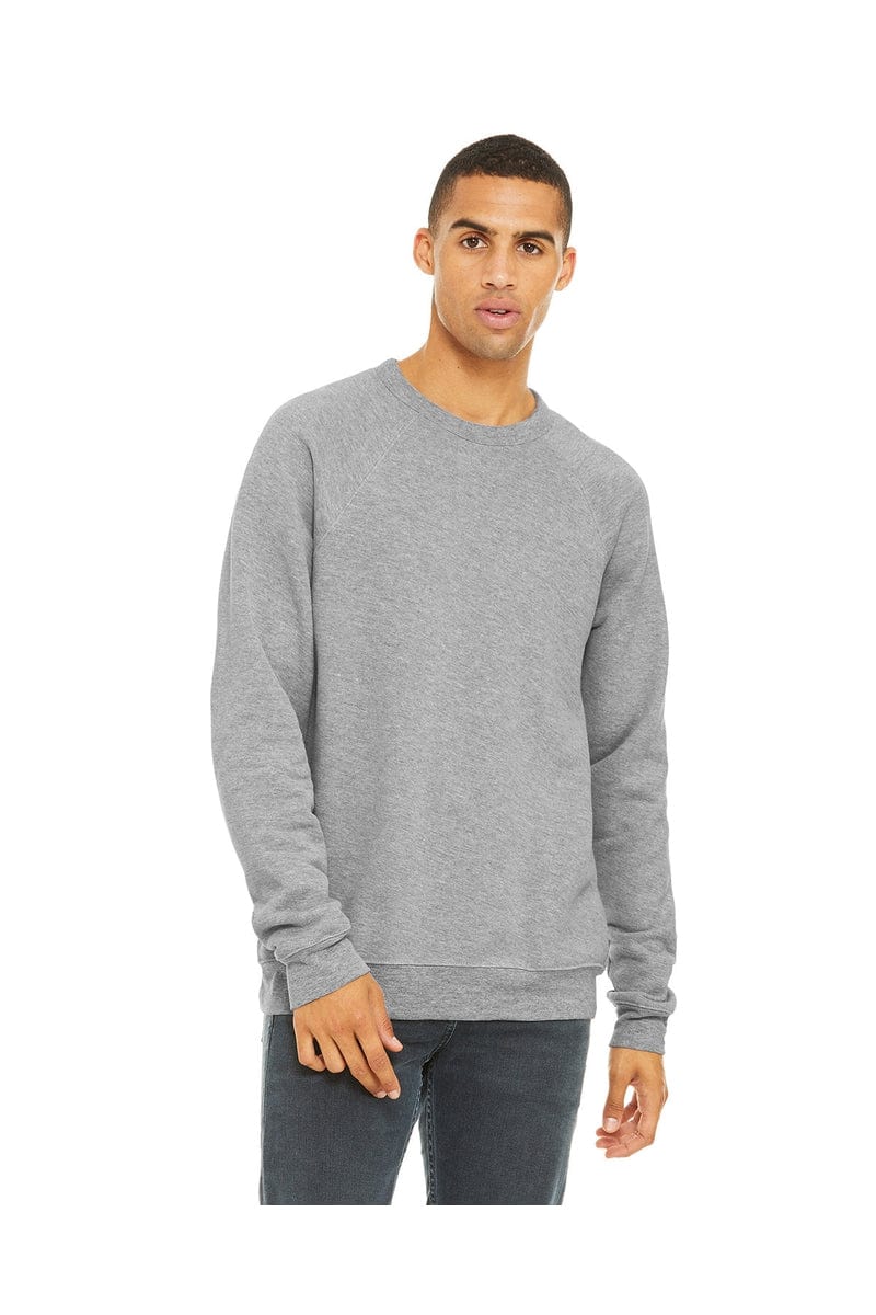 Bella+Canvas 3901: Unisex Sponge Fleece Raglan Sweatshirt in 