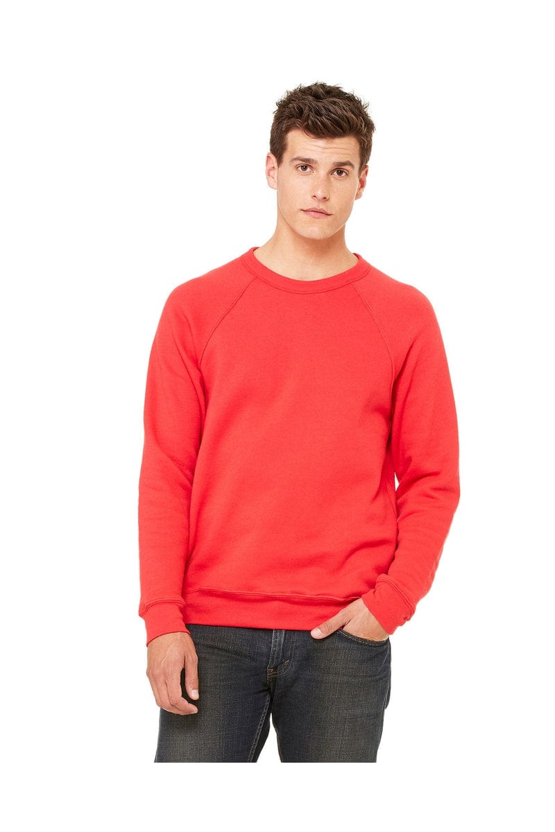 Bella+Canvas 3901: Unisex Sponge Fleece Raglan Sweatshirt in 