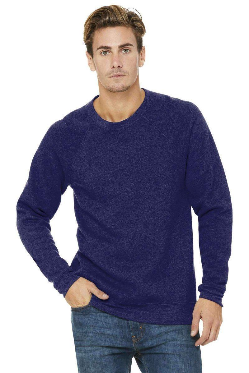 Bella+Canvas 3901: Unisex Sponge Fleece Raglan Sweatshirt in 