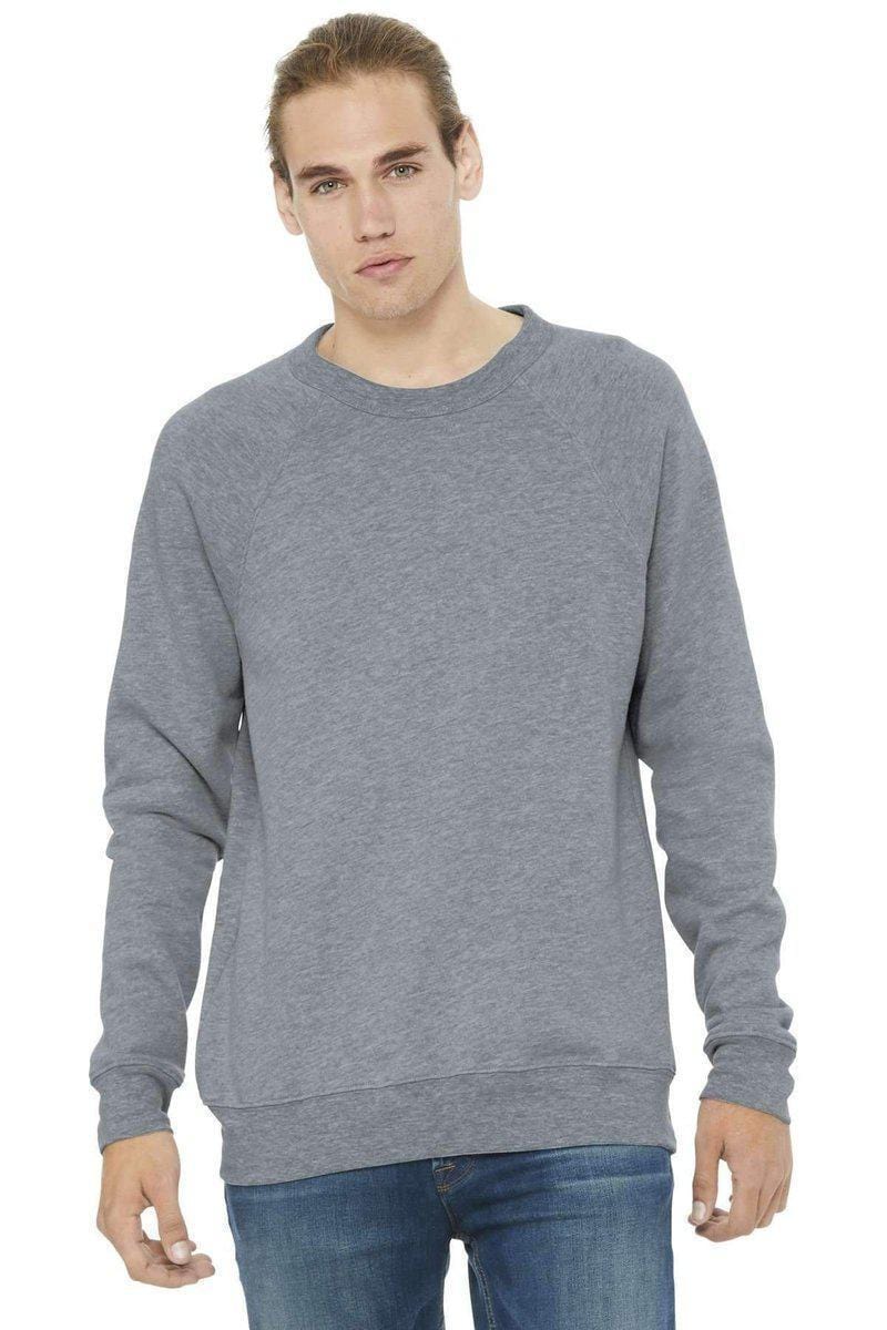 Bella+Canvas 3901: Unisex Sponge Fleece Raglan Sweatshirt in 