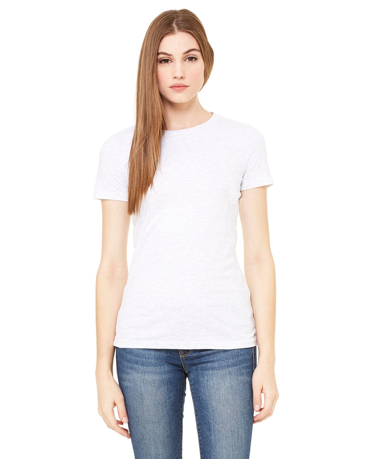 Bella+Canvas 6004: Ladies' The Favorite T-Shirt in White