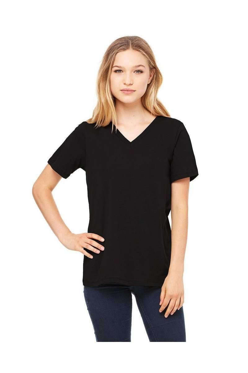 Bella+Canvas 6405: Ladies' Relaxed Jersey Short-Sleeve V-Neck T-Shirt in 