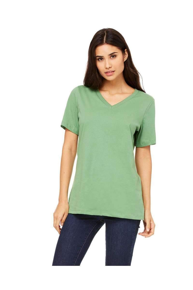 Bella+Canvas 6405: Ladies' Relaxed Jersey Short-Sleeve V-Neck T-Shirt in 