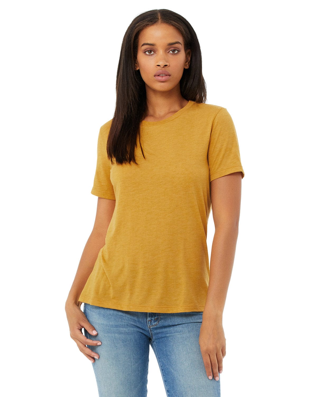 Bella+Canvas 6413 Ladies' Relaxed Triblend T-Shirt in 