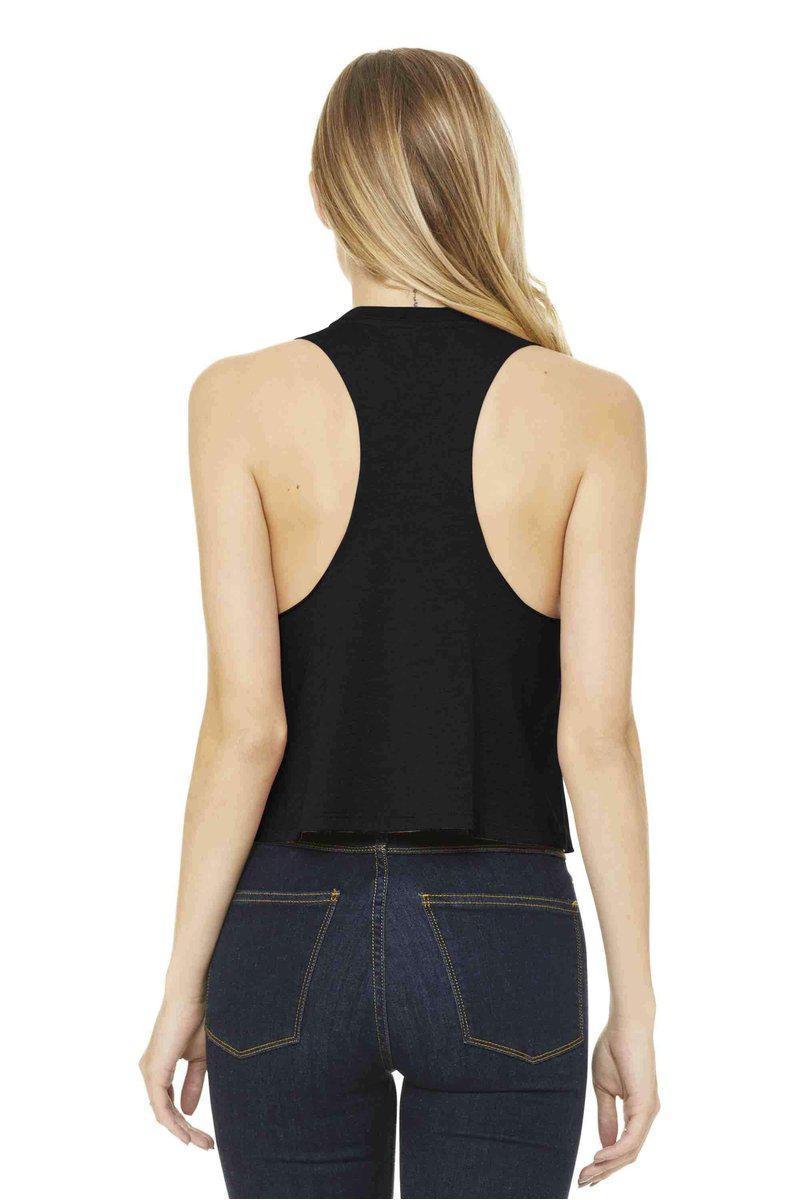 Bella+Canvas 6682: Women's Racerback Cropped Tank in 