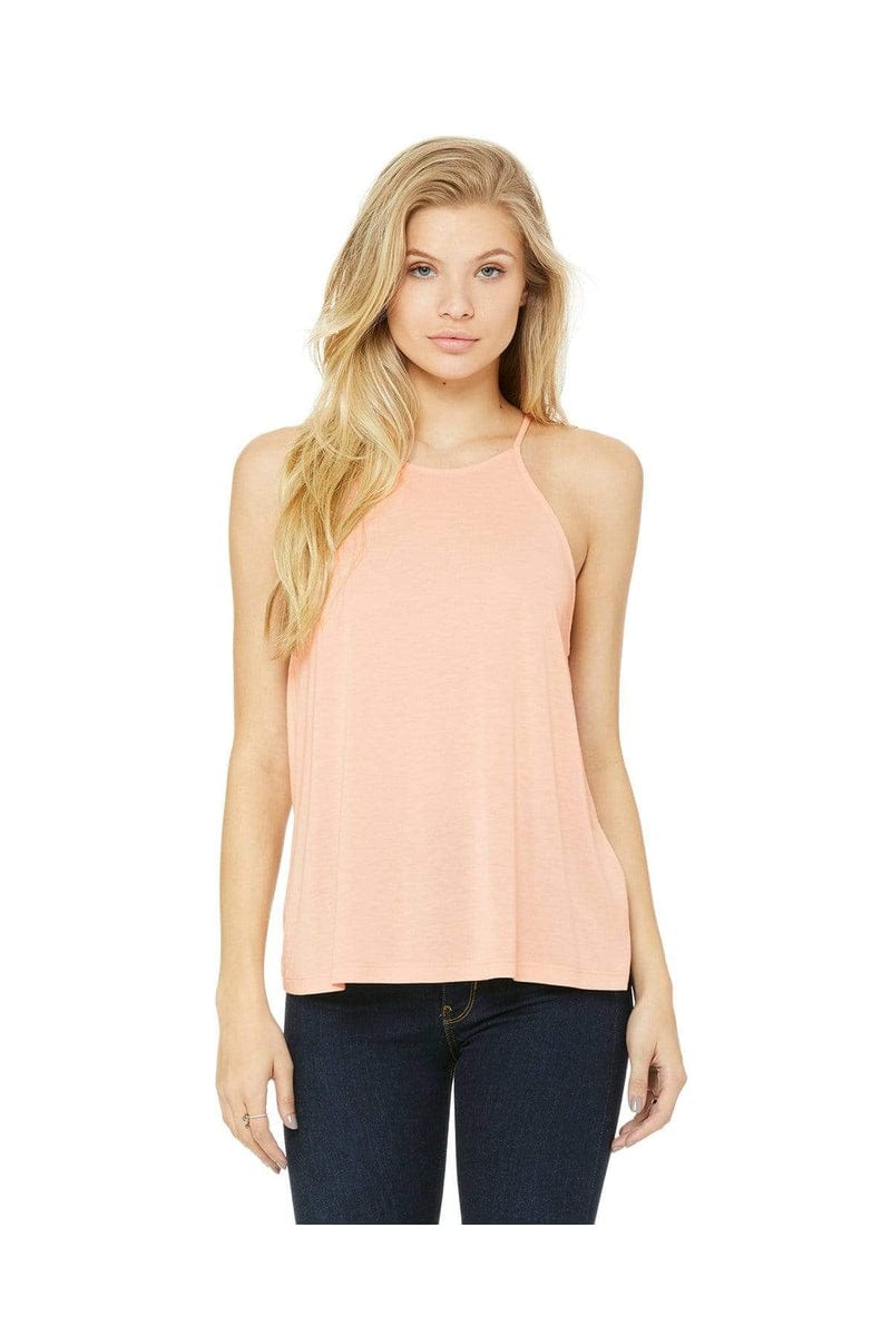 Bella+Canvas 8809: Women's Flowy High-Neck Tank in 
