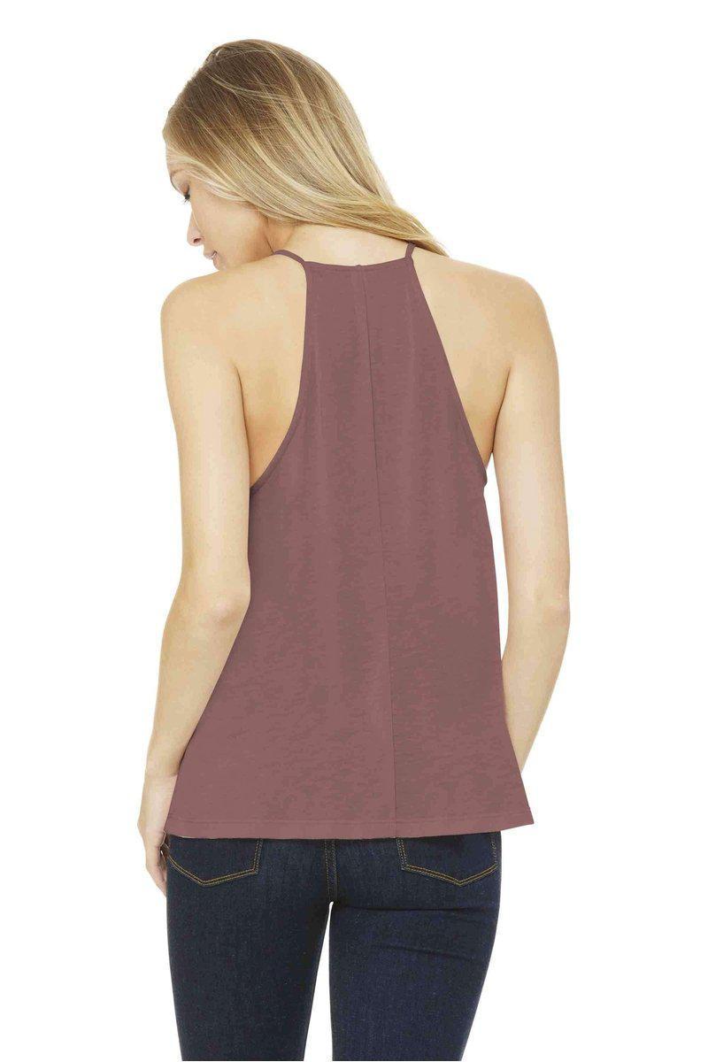Bella+Canvas 8809: Women's Flowy High-Neck Tank in 