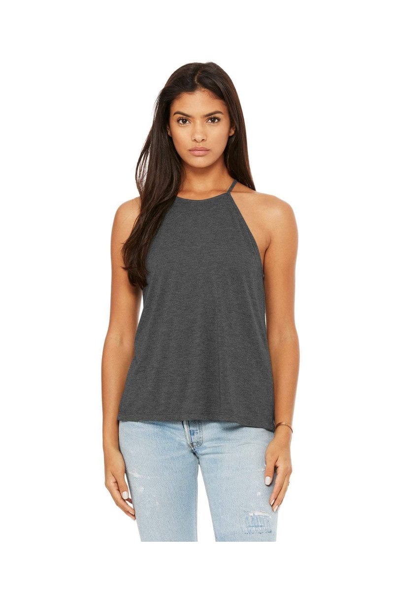 Bella+Canvas 8809: Women's Flowy High-Neck Tank in 