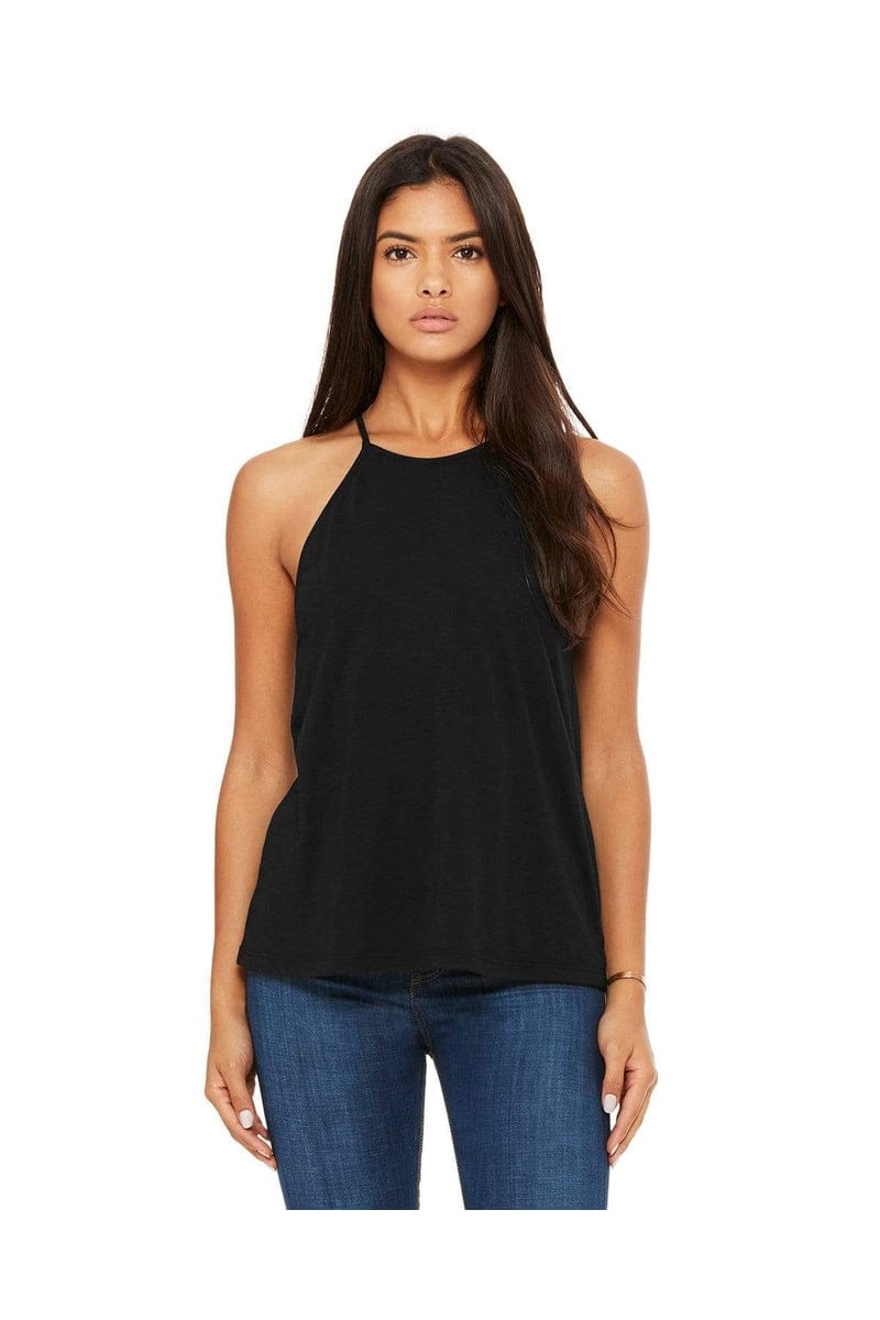 Bella+Canvas 8809: Women's Flowy High-Neck Tank in 