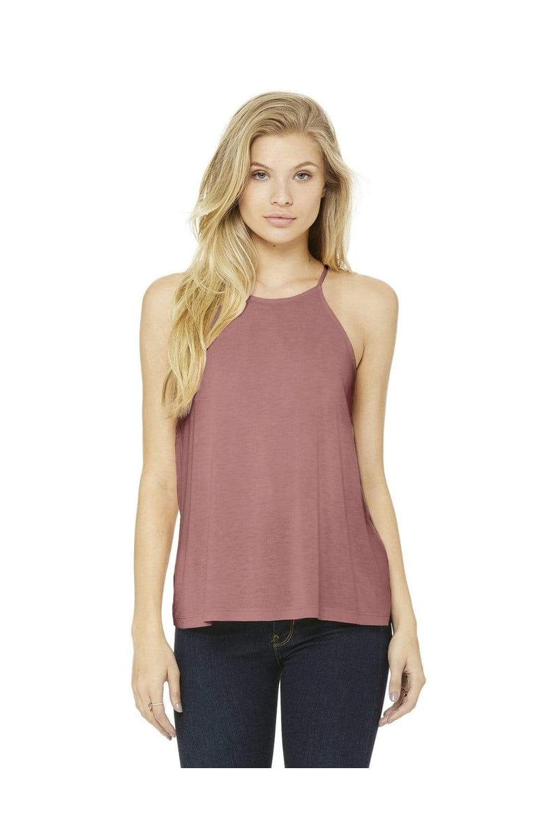 Bella+Canvas 8809: Women's Flowy High-Neck Tank in 