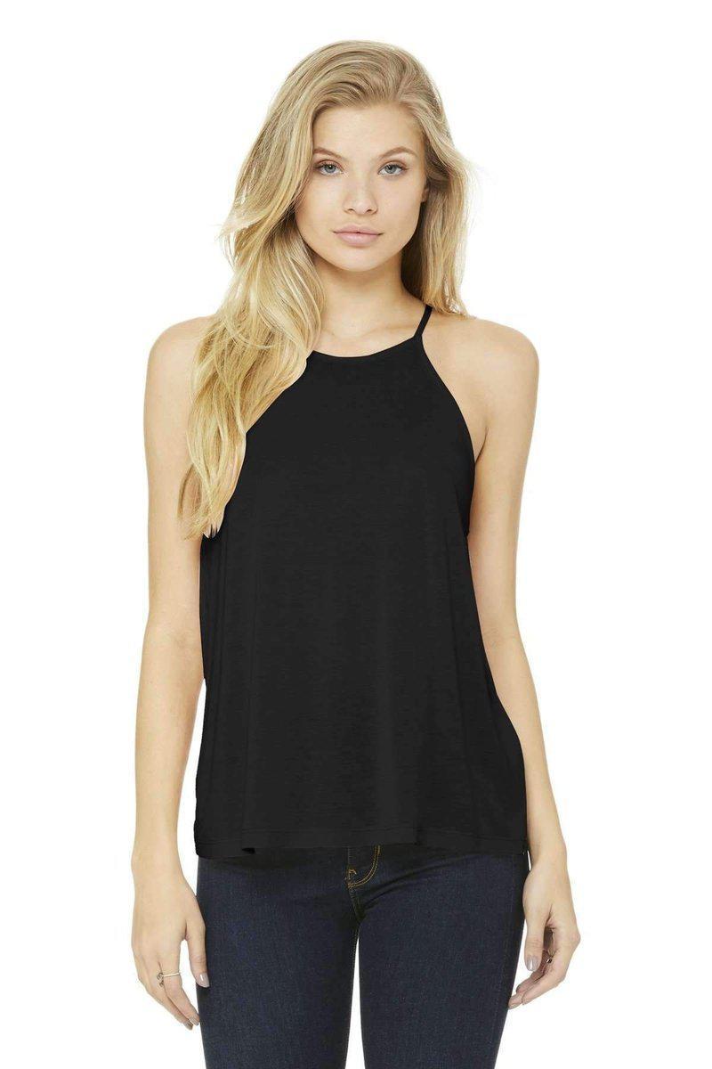 Bella+Canvas 8809: Women's Flowy High-Neck Tank in 