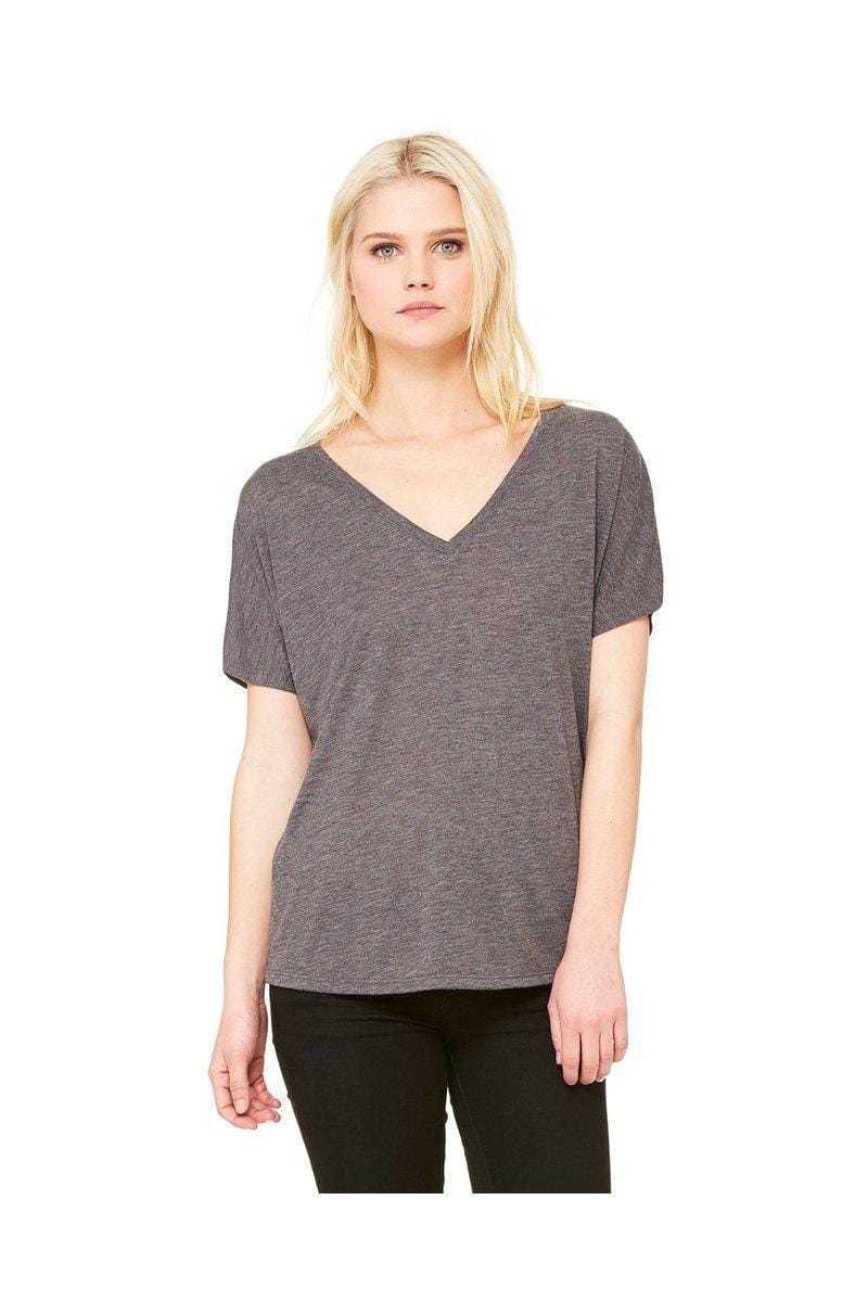 Bella+Canvas 8815: Ladies' Slouchy V-Neck T-Shirt in 