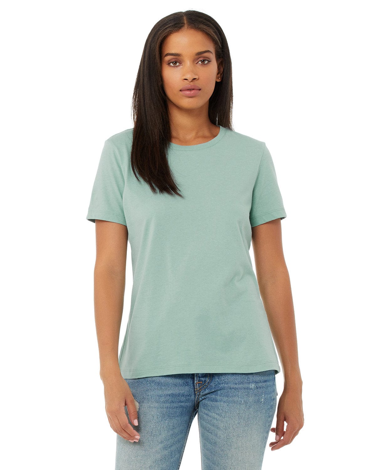 Bella+Canvas B6400 Ladies' Relaxed Jersey Short-Sleeve T-Shirt in 