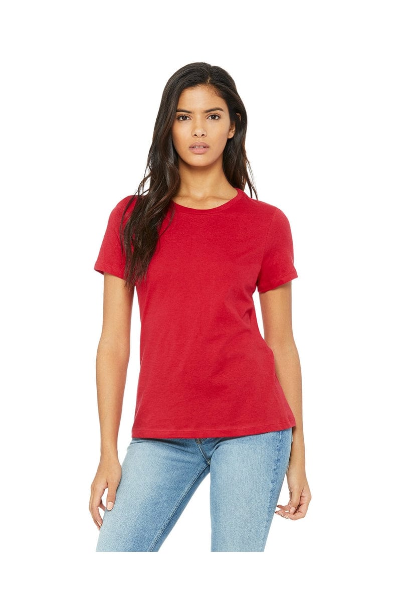 Bella+Canvas B6400: Ladies' Relaxed Jersey Short-Sleeve T-Shirt in 