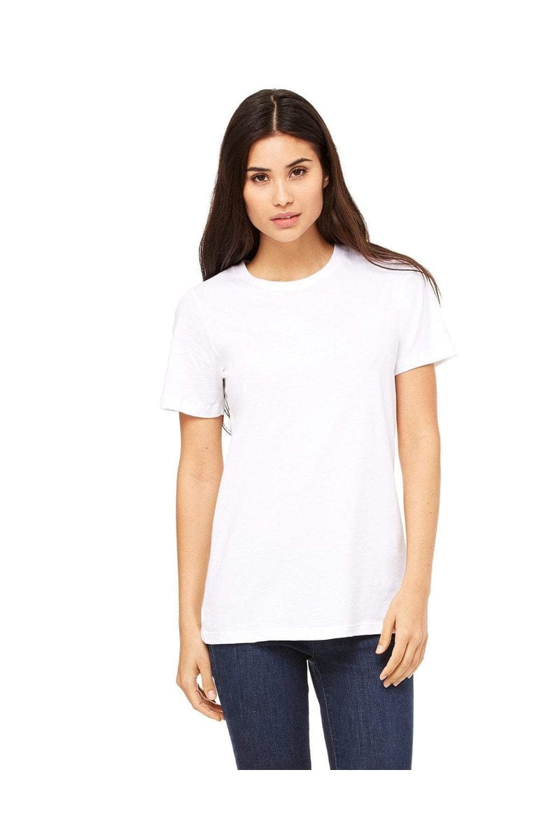 Bella+Canvas B6400: Ladies' Relaxed Jersey Short-Sleeve T-Shirt in 