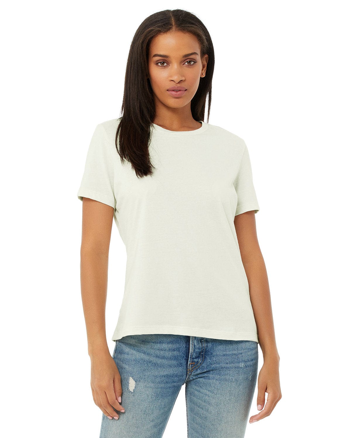 Bella+Canvas B6400 Ladies' Relaxed Jersey Short-Sleeve T-Shirt in 