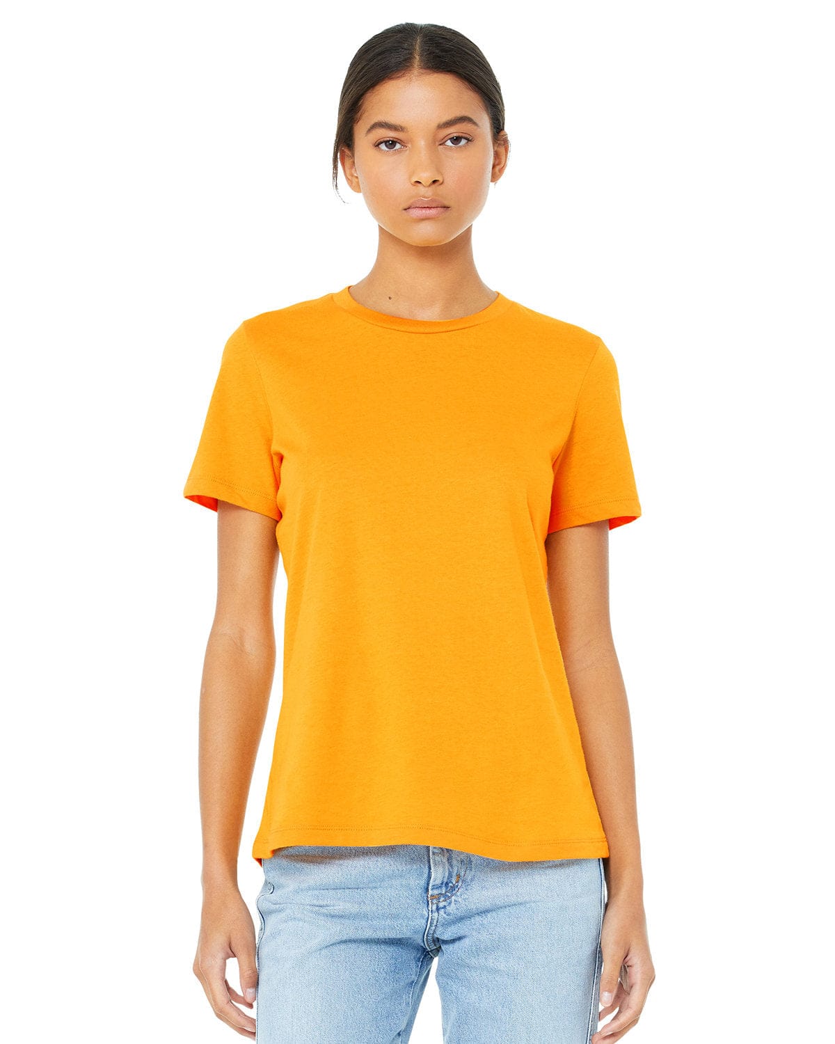 Bella+Canvas B6400 Ladies' Relaxed Jersey Short-Sleeve T-Shirt in 