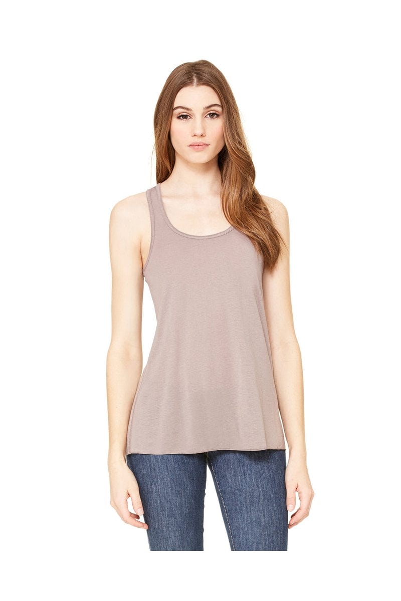 Bella+Canvas B8800: Ladies' Flowy Racerback Tank in 