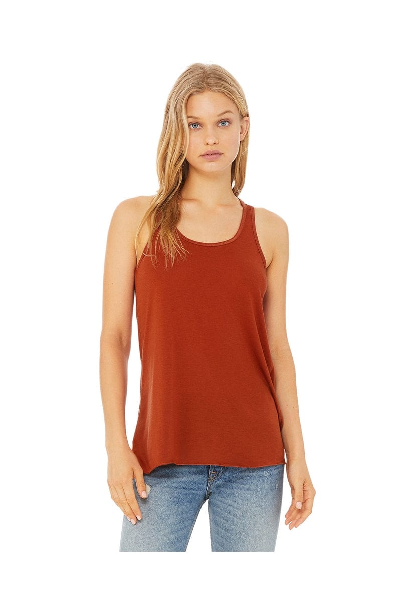 Bella+Canvas B8800: Ladies' Flowy Racerback Tank in 