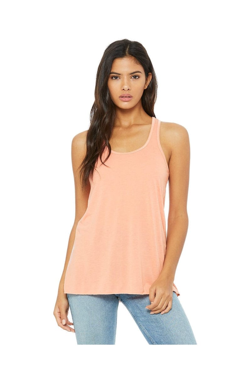 Bella+Canvas B8800: Ladies' Flowy Racerback Tank in 