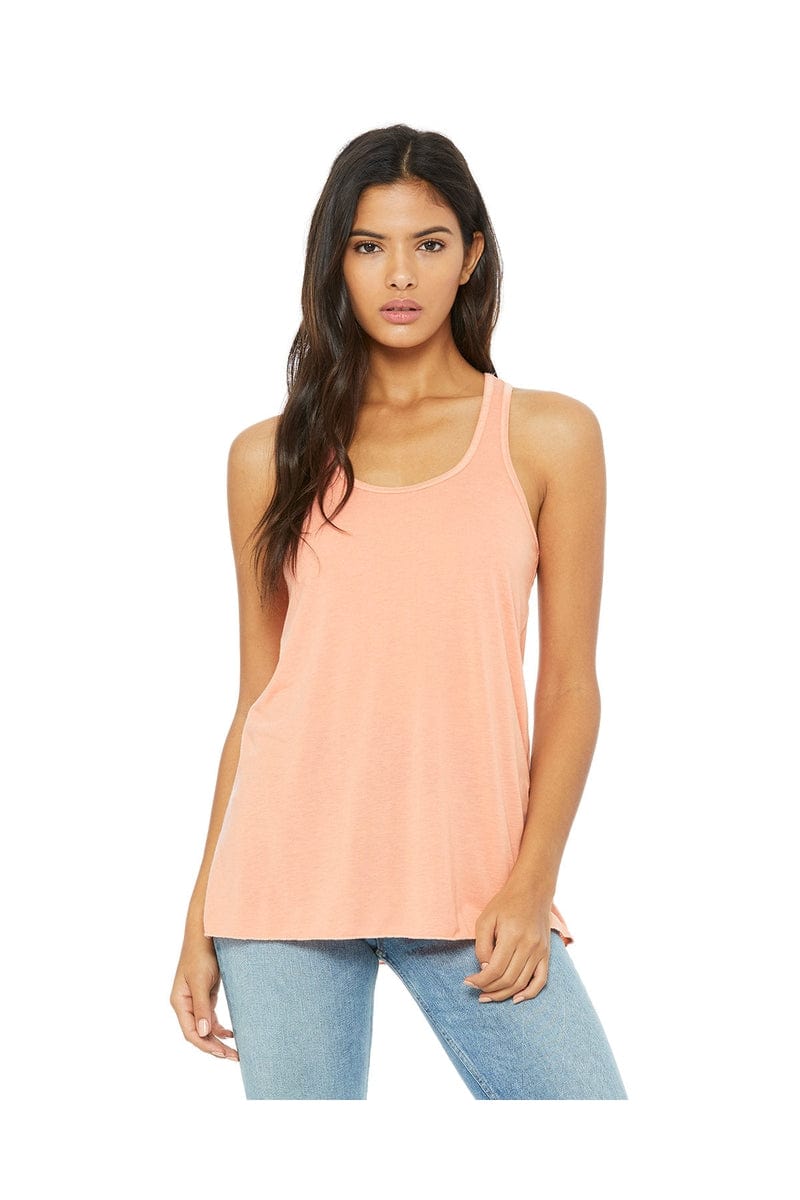 Bella+Canvas B8800: Ladies' Flowy Racerback Tank in 