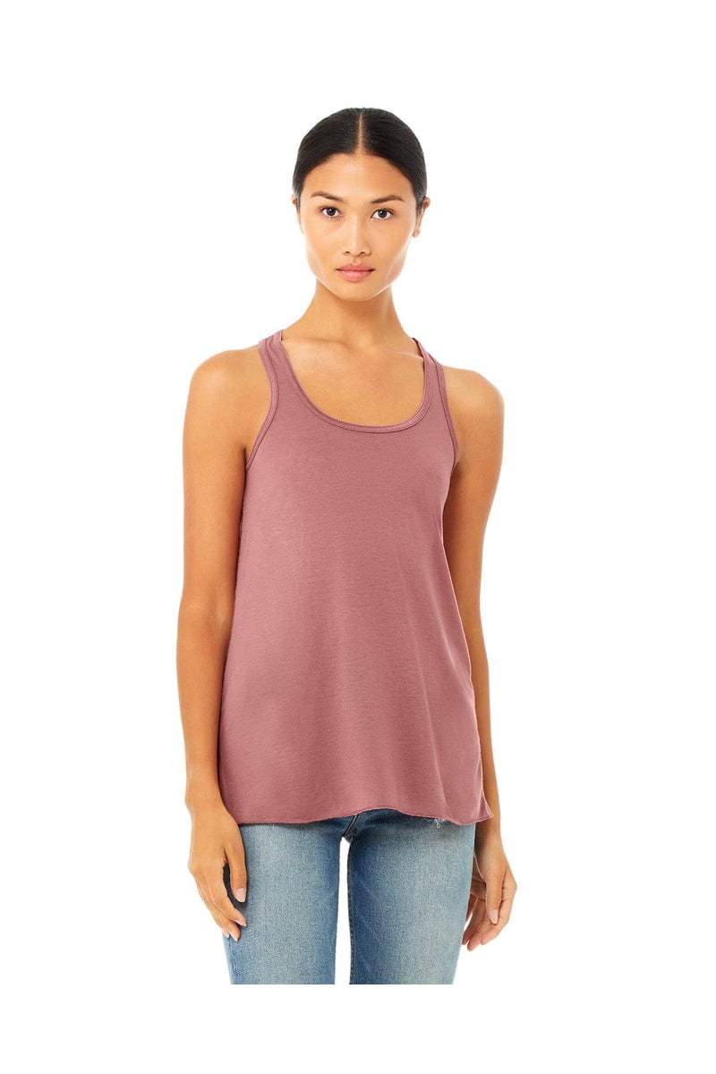 Bella+Canvas B8800: Ladies' Flowy Racerback Tank in 