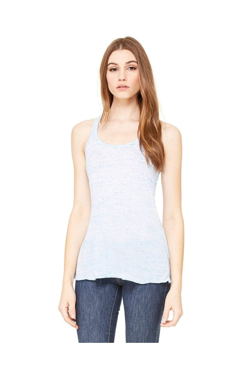 Bella+Canvas B8800: Ladies' Flowy Racerback Tank in 