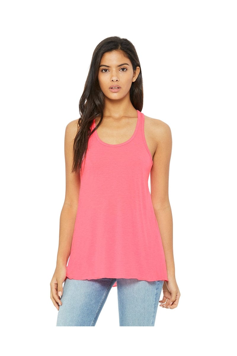 Bella+Canvas B8800: Ladies' Flowy Racerback Tank in 