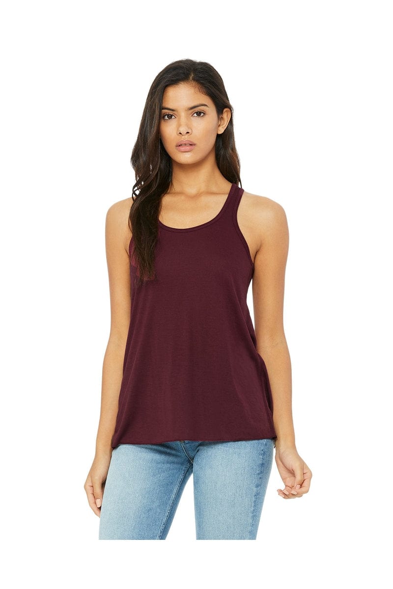 Bella+Canvas B8800: Ladies' Flowy Racerback Tank in 