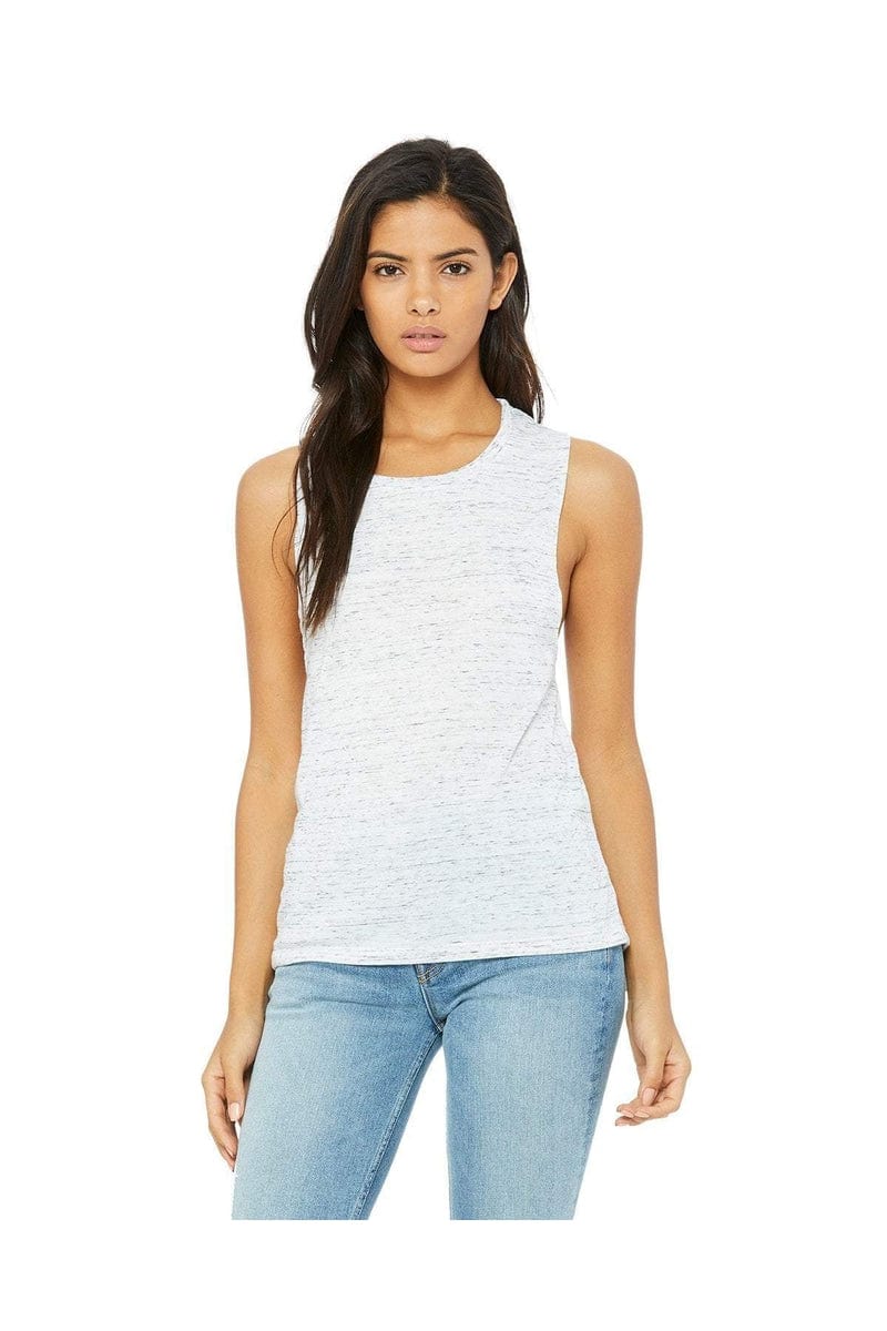 Bella+Canvas B8803: Ladies' Flowy Scoop Muscle Tank in 